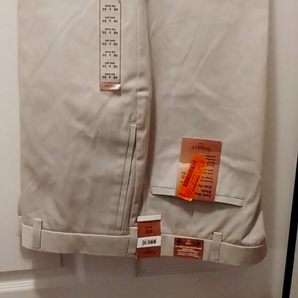Mens Haggar khaki pants